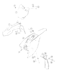 Mask, Fenders