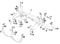Head Light Support, Attachment