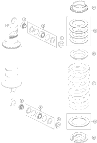 Shock Absorber Disassembled