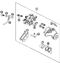 Brake Caliper Rear