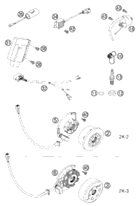 Ignition System 2K-2 + 2K-3