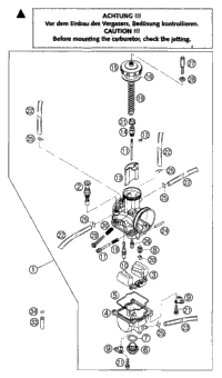 Carburetor Keihin Pwk 39/38 Ag