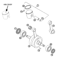 Crankshaft, Piston