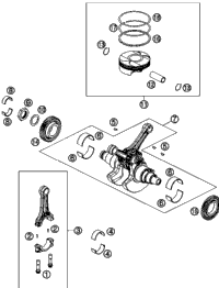 Crankshaft, Piston