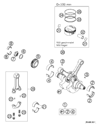 Crankshaft, Piston