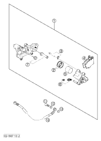 Brake Caliper Rear