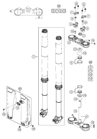 Front Fork, Triple Clamp