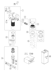 Shock Absorber Disassembled