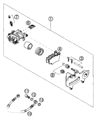 Brake Caliper Rear