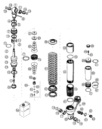 Shock Absorber Wp Disassembled