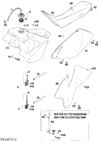 Tank, Seat, Cover
