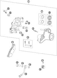 Brake Caliper Rear