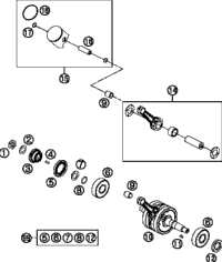 Crankshaft, Piston
