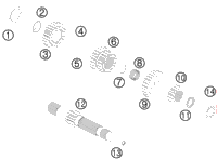 Transmission L - Main Shaft
