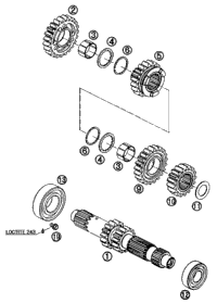 Transmission I - Main Shaft
