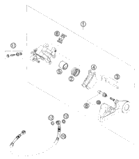 Brake Caliper Rear Brembo