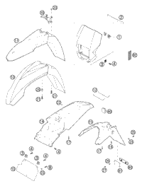 Mask, Fenders