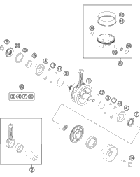 Crankshaft, Piston
