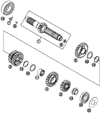 Transmission I – Main Shaft