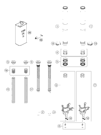 Front Fork Disassembled
