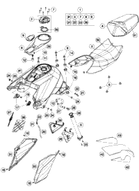 Tank, Seat, Cover