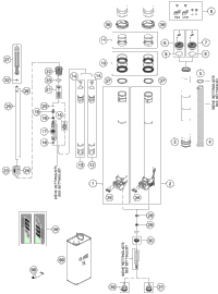 Front Fork Disassembled