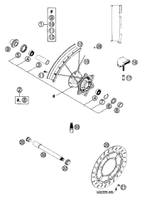 Front Wheel (Usa/Aus)