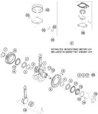 Crankshaft, Piston