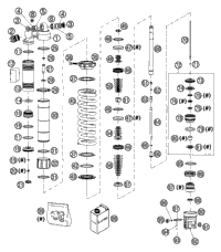 Shock Absorber Wp Disassembled