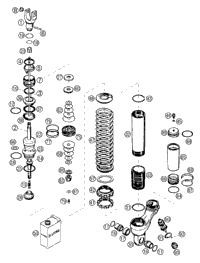 Shock Absorber Wp Disassembled