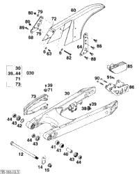 Swingarm, Chain Guide