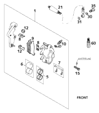 Brake Caliper Front