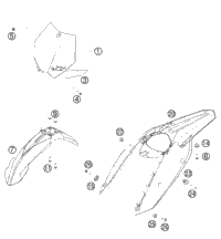 Mask, Fenders