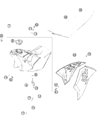 Tank, Seat, Cover