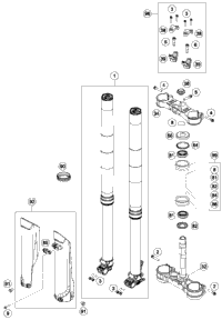 Front Fork, Triple Clamp
