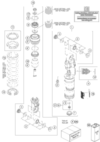 Shock Absorber Disassembled