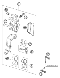Front Brake Caliper