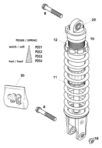Shock Absorber Wp Pds