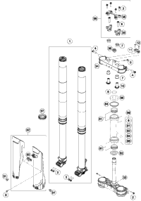 Front Fork, Triple Clamp