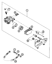 Brake Caliper Rear