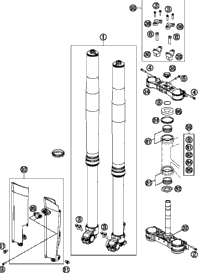 Front Fork, Triple Clamp