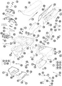 Tank, Seat, Cover