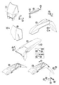 Mask, Fenders