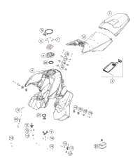 Tank, Seat