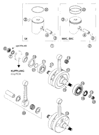 Crankshaft, Piston