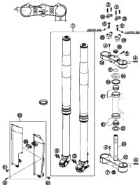Front Fork, Triple Clamp