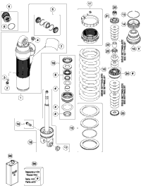 Shock Absorber Disassembled