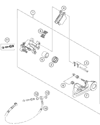 Rear Brake Caliper