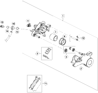 Rear Brake Caliper
