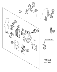 Brake Caliper Front